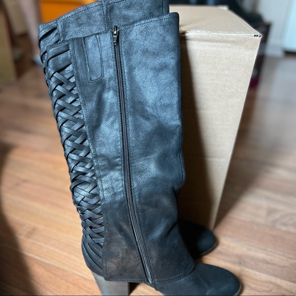 Black Tall Boot